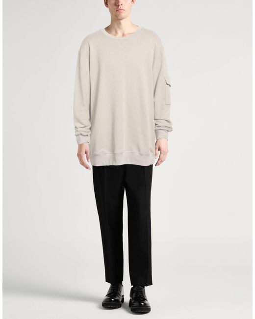 Herno Natural Sweatshirt Cotton, Elastane for men