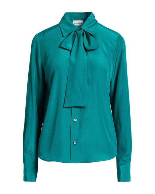 P.A.R.O.S.H. Green Shirt Polyester