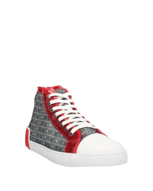 Moschino Red Trainers for men