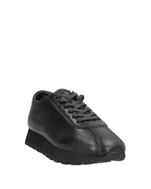 Fabi Black Sneakers Soft Leather for men