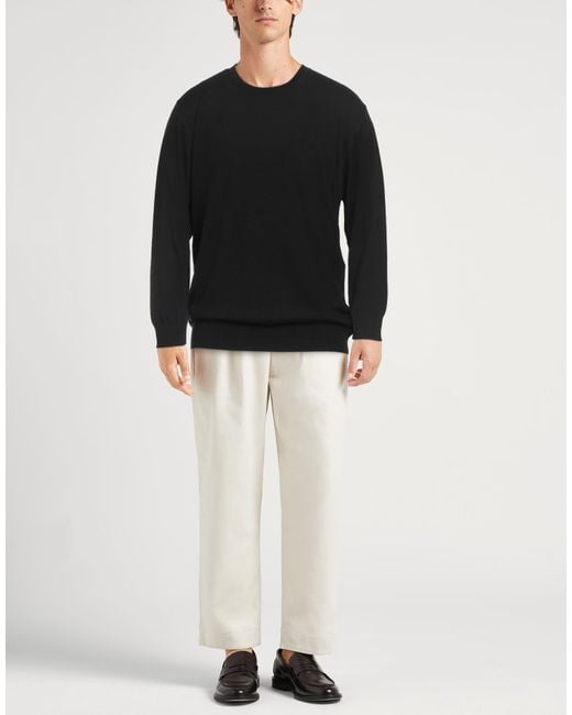 Pullover Alpha Studio pour homme en coloris Black