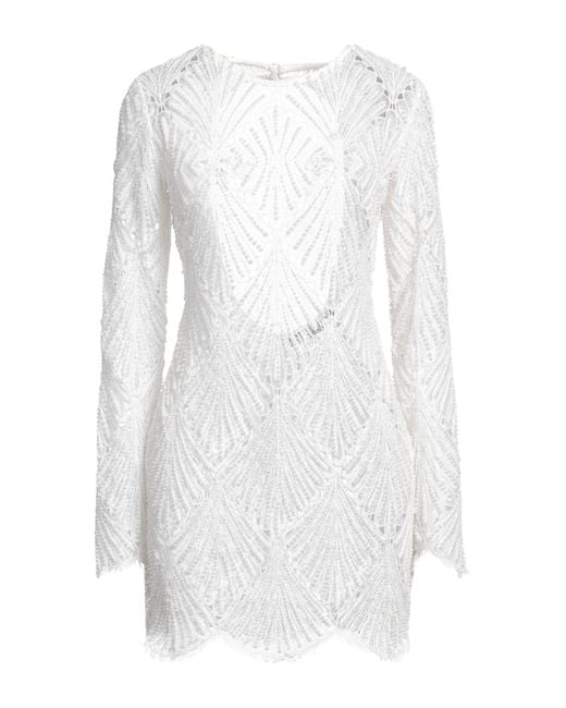 retroféte White Mini-Kleid