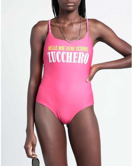 Le Pandorine Pink One-piece Swimsuit