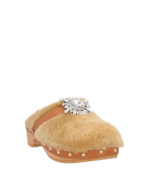 MyChalom Multicolor Mules & Clogs Soft Leather