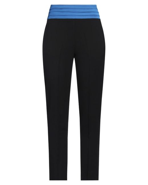 Camilla Black Pants Polyester, Elastane