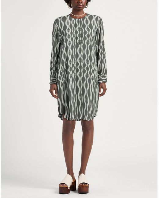 Aglini Gray Mini-Kleid