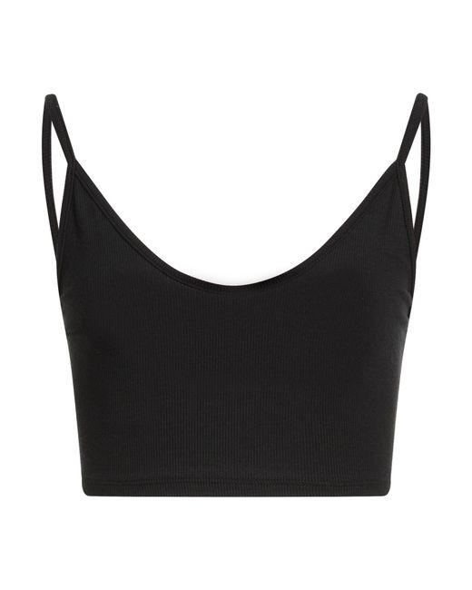 Joah Brown Black Top Polyester, Elastane