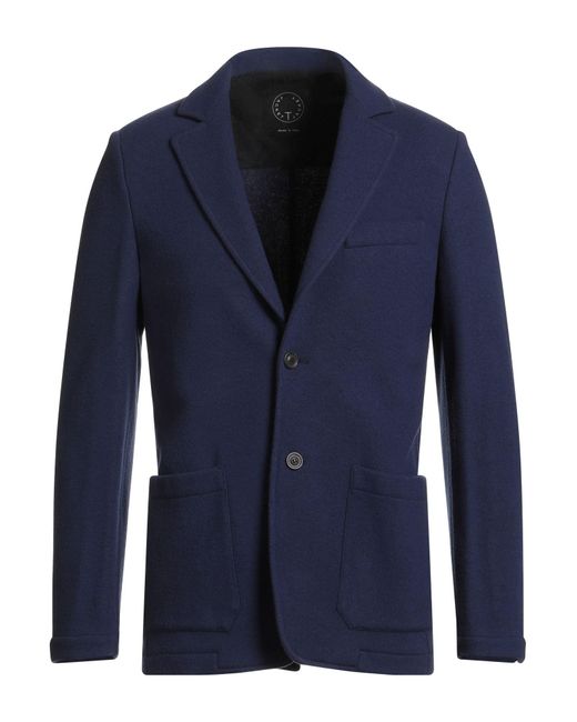 T-jacket By Tonello Blue Blazer for men