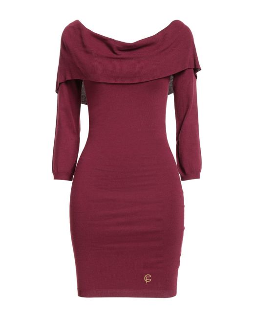 Cristinaeffe Purple Mini Dress