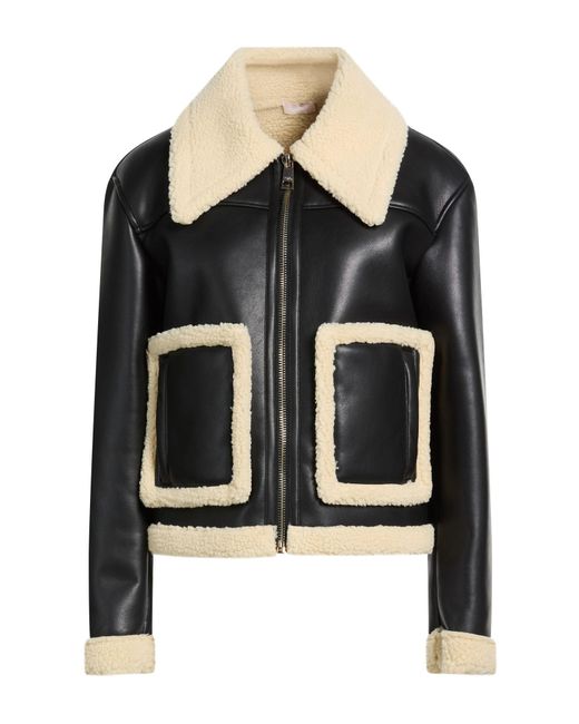 Liu Jo Black Shearling & Teddy