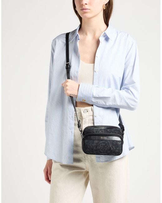 Versace Black Cross-Body Bags