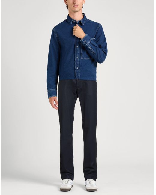 Jacob Cohen Blue Pants Wool for men
