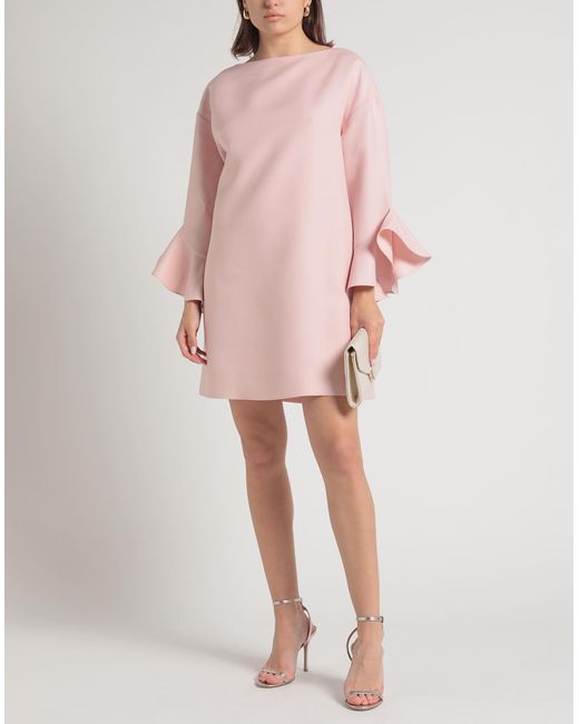 Robe courte Valentino Garavani en coloris Pink