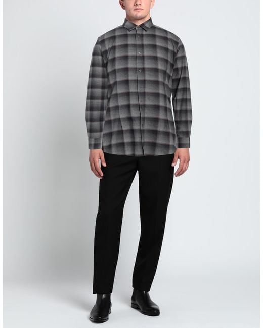Daniele Alessandrini Gray Shirt for men