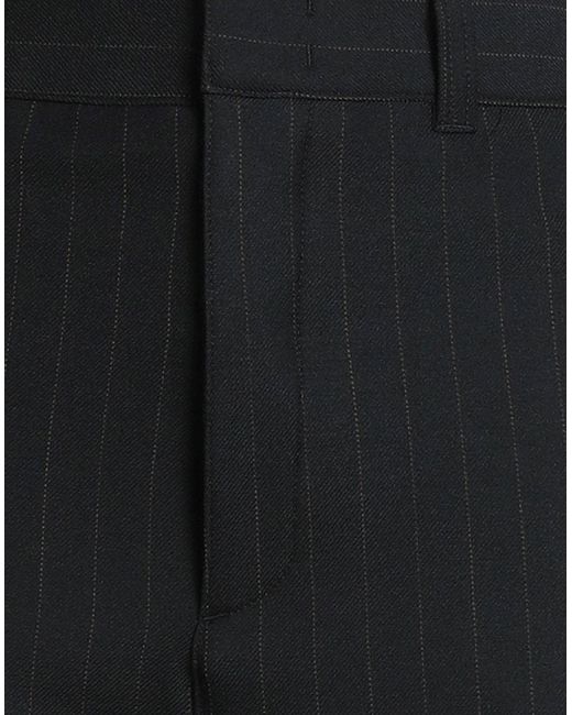 Department 5 Black Pants Polyester, Viscose, Elastane