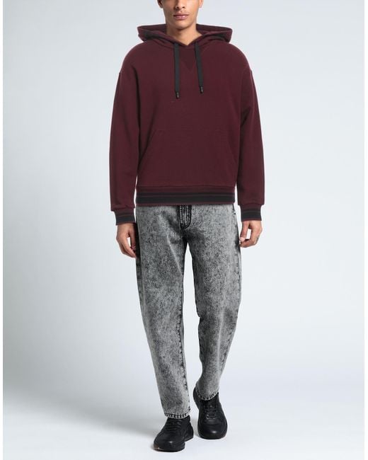 Dolce & Gabbana Purple Sweatshirt for men