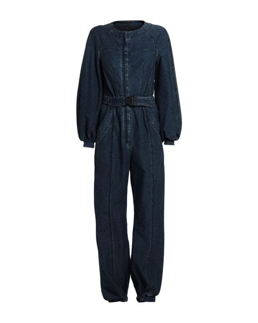 Alberta Ferretti Blue Jumpsuit