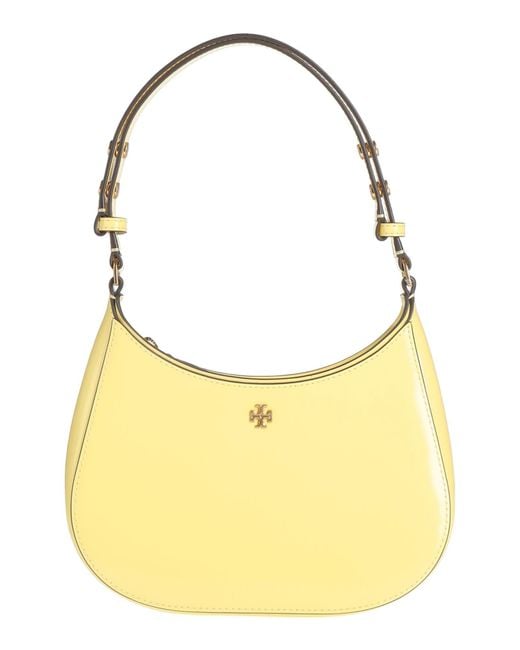 Tory Burch Metallic Handbag Leather