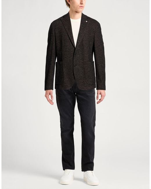 Manuel Ritz Black Blazer for men