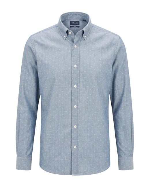 Camicia di Façonnable in Blue da Uomo