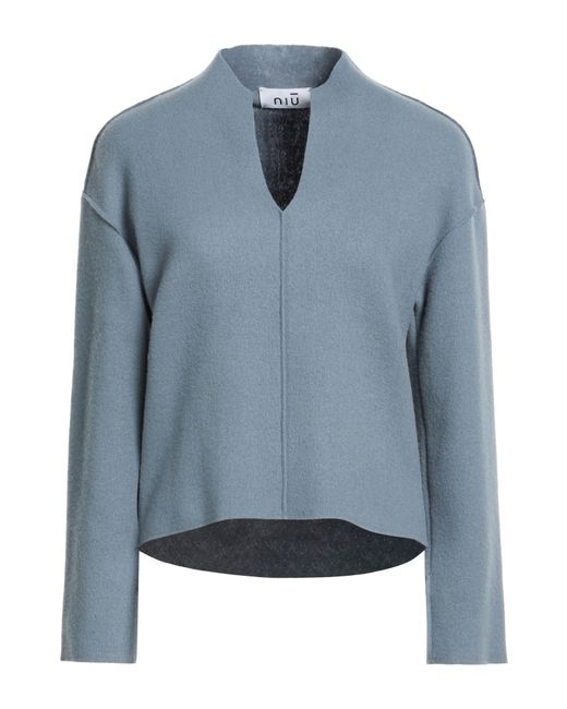 Pullover Niu de color Blue