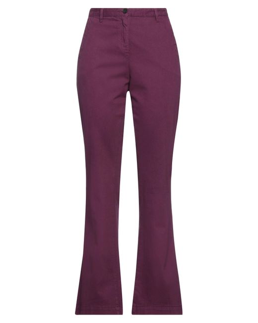 Massimo Alba Purple Trouser