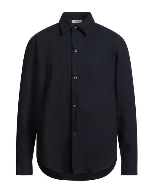 Sandro Blue Shirt for men