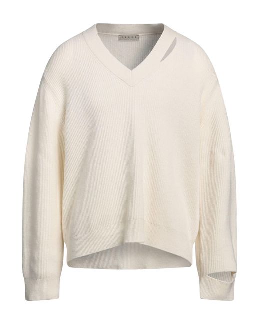 Paura White Sweater for men