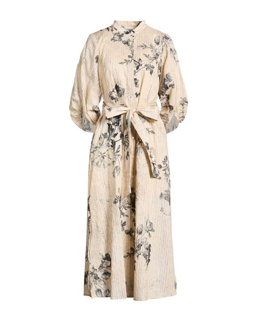 Shirtaporter Natural Maxi Dresses