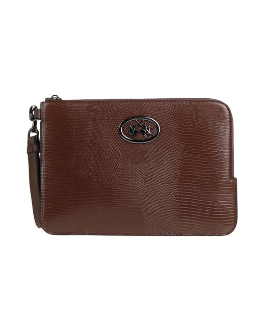 La Martina Brown Handbag