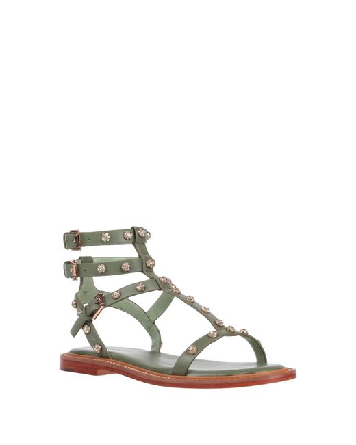 Emanuélle Vee Green Sandals