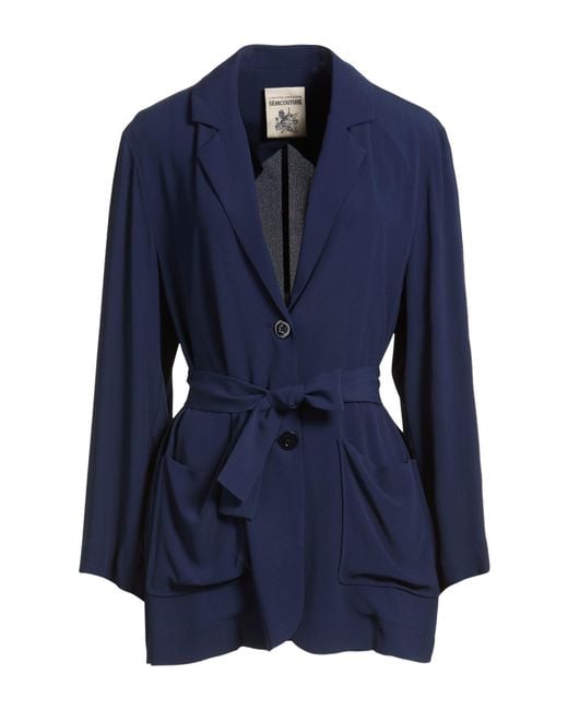 Semicouture Blue Blazer