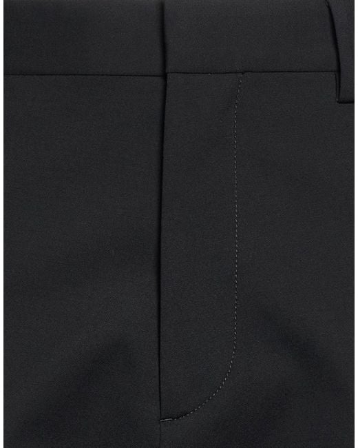 DSquared² Black Pants Virgin Wool, Elastane for men