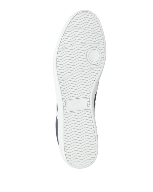ARMANI EXCHANGE Blue Trainers for men