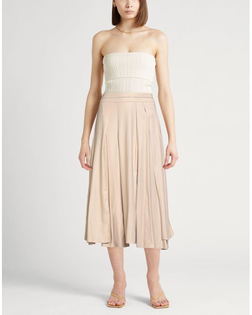 Peserico Natural Midi Skirts