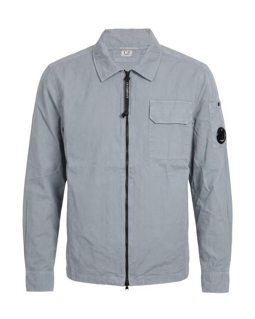 C P Company Gray Jacket Cotton for men