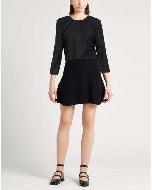 Top Jucca en coloris Black
