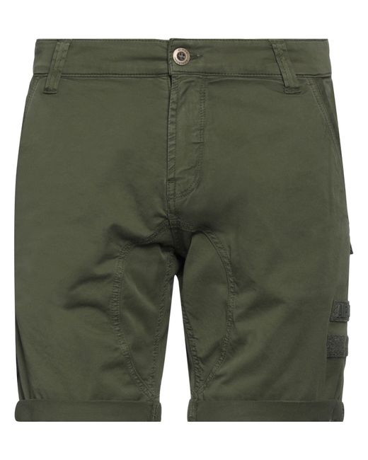 Alpha Industries Green Shorts & Bermuda Shorts for men