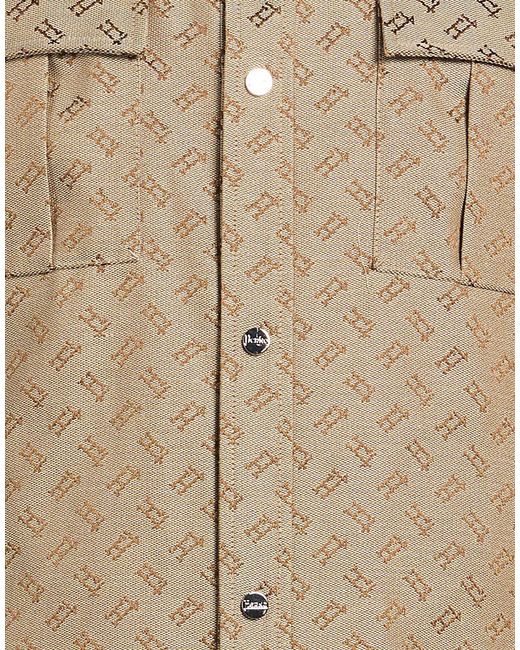 Herno Natural Camel Jacket Polyester, Cotton for men