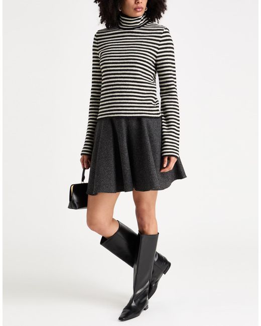 Jil Sander Black Turtleneck Wool