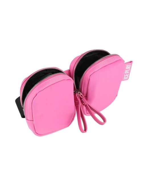 Ice Play Pink Belt Bags