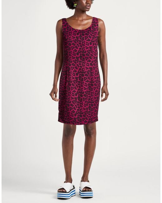 Toy G. Purple Mini Dress Polyester, Elastane