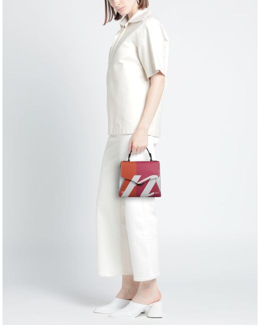 Pineider Red Handbag