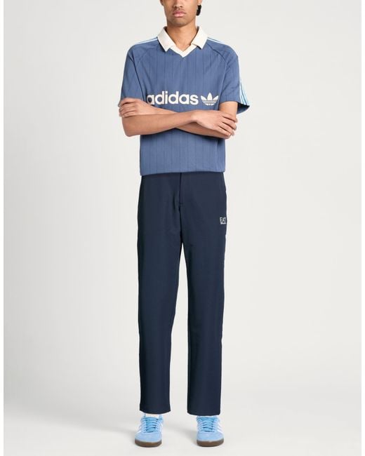 EA7 Blue Trouser for men