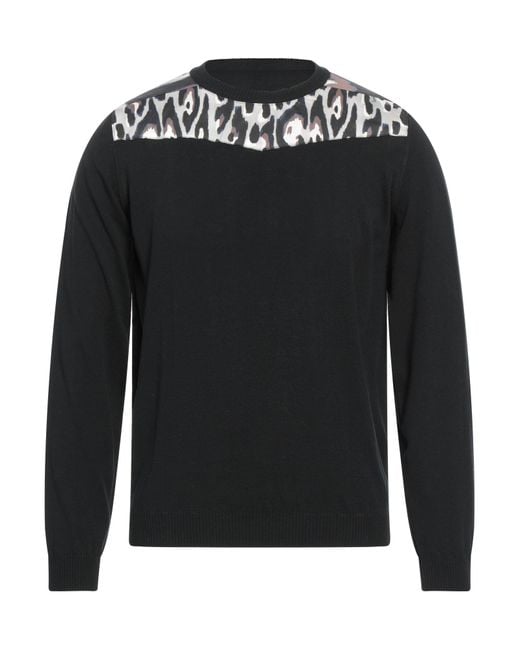 Roberto Cavalli Black Sweater for men