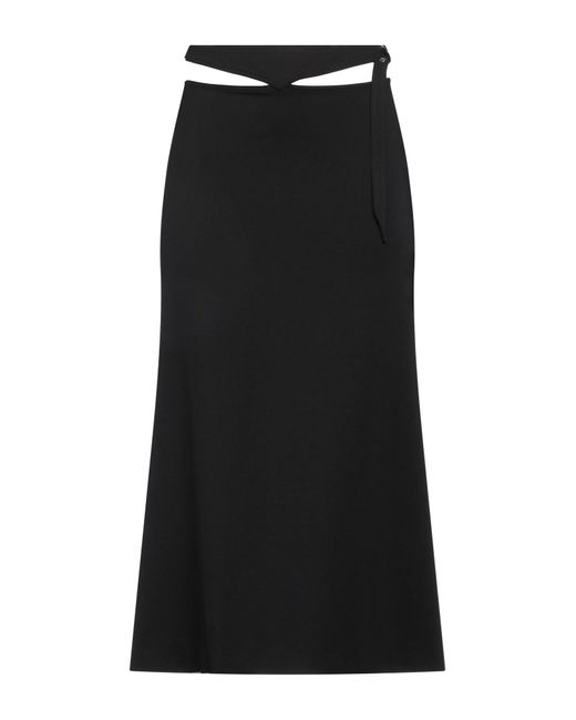 Gonna Midi di The Attico in Black