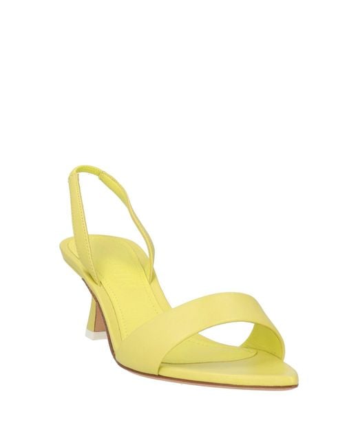 3Juin Metallic Sandals
