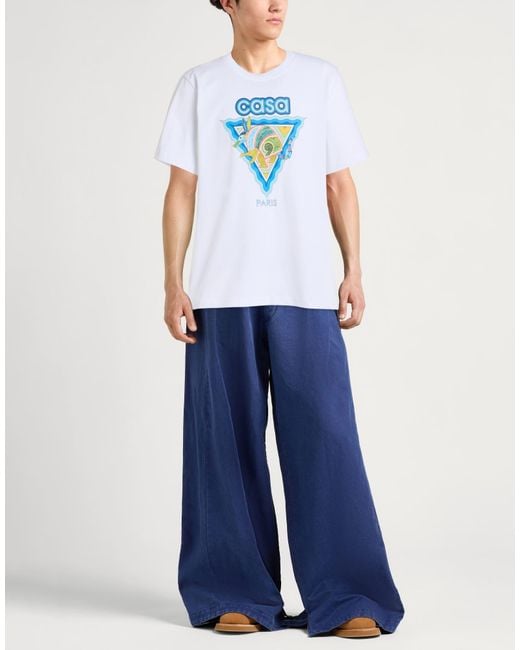 Casablanca Blue T-Shirt for men