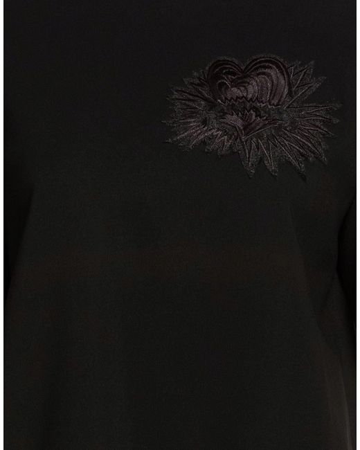 MSGM Black Top Acetate, Viscose, Elastane