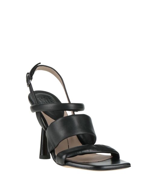 Ixos Black Sandals Leather
